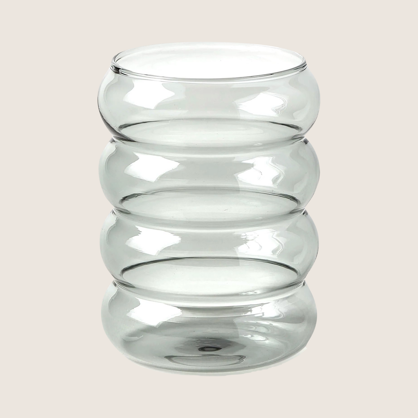 WAVY GLASS CUP