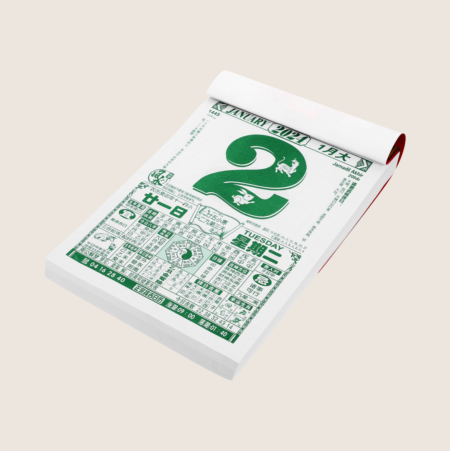 2025 CHINESE WALL CALENDAR