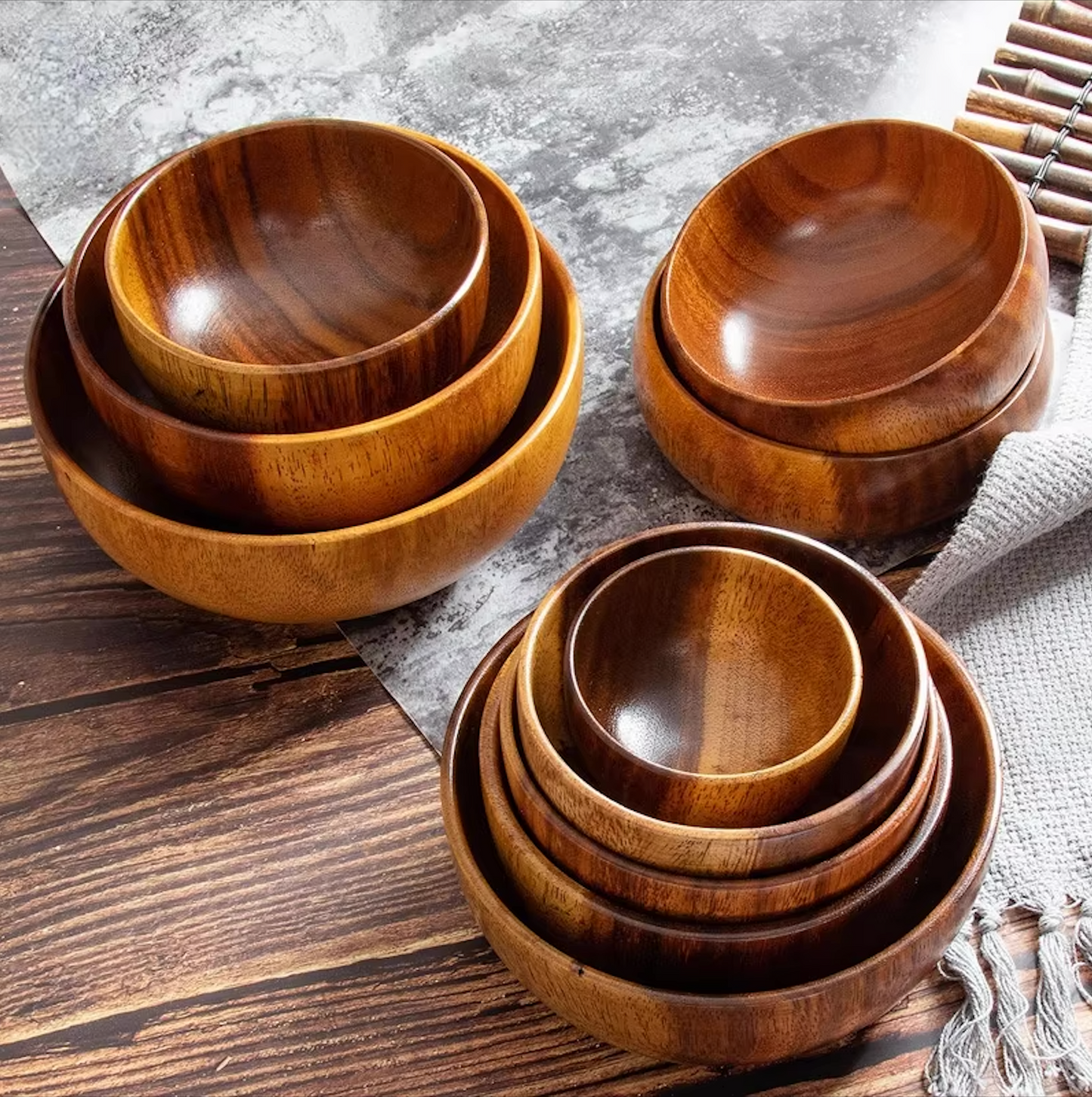 WOOD BOWLS