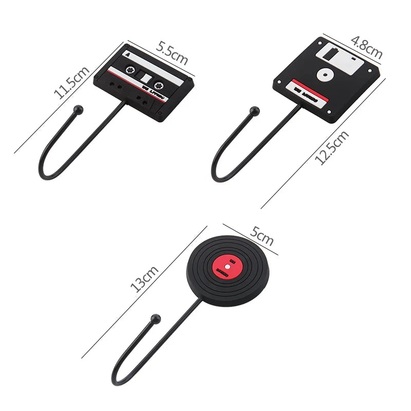 MUSICAL WALL HOOKS