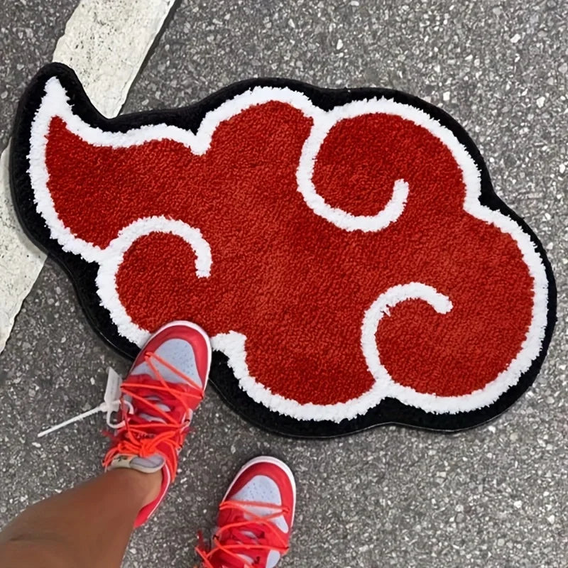 ANIME RED CLOUD RUG