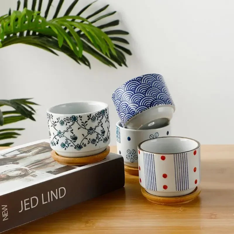 SEIGAIHA JAPANESE MINI POT