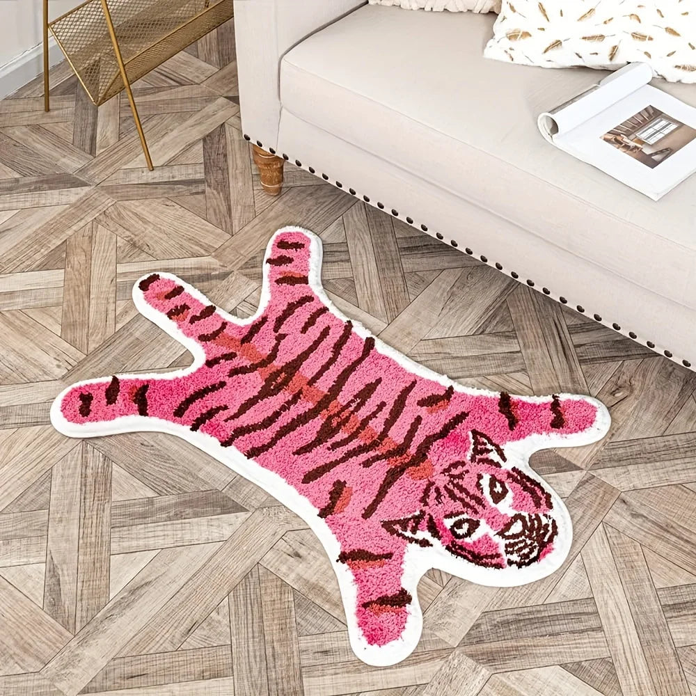 PINK TIGER RUG