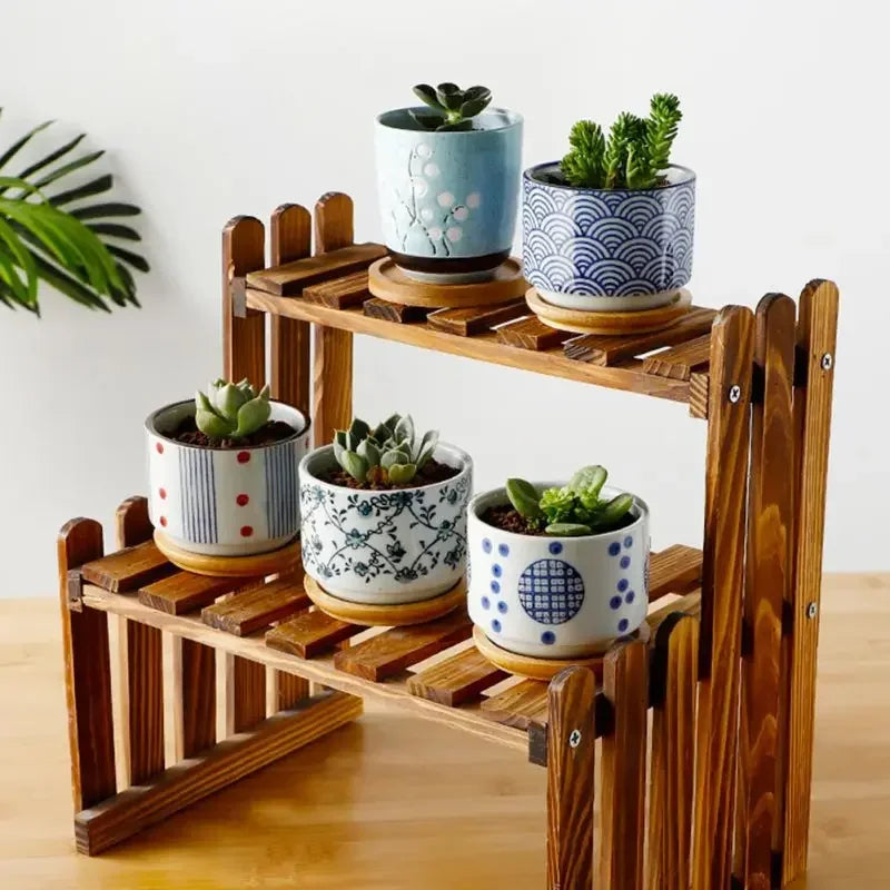 SEIGAIHA JAPANESE MINI POT