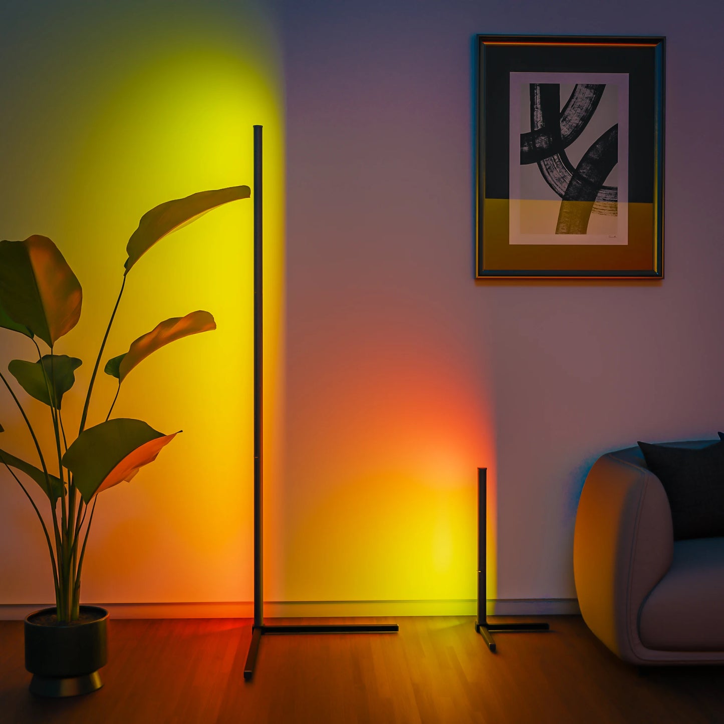 SMART COLORFUL FLOOR LED BAR