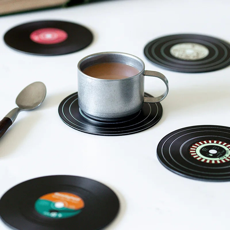 VINYL RECORD COASTERS