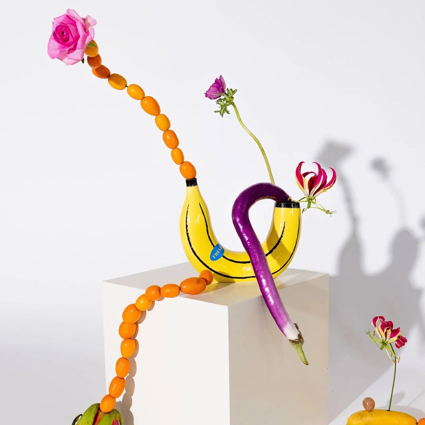 BANANA FLOWER VASE