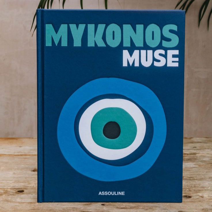 MYKONOS MUSE FAKE TRAVEL SERIES BOOK
