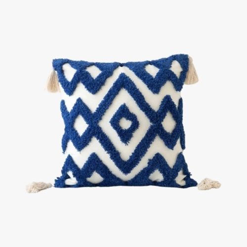 BOHO TUFTED PILLOW COVERS