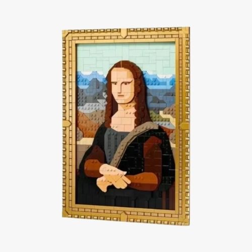 LEGO MONA LISA PAINTING