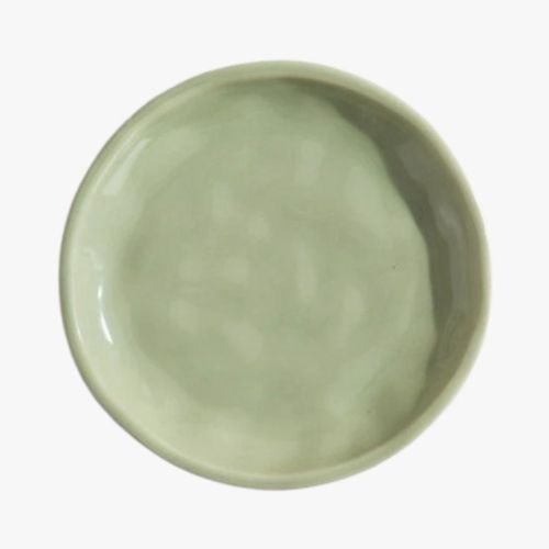 CERAMIC CREAM PLATES