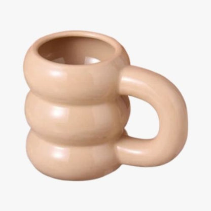 CERAMIC WAVY CUP