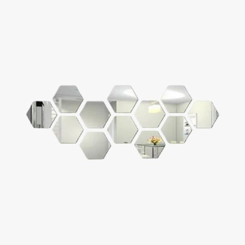 HEXAGONAL WALL MIRRORS