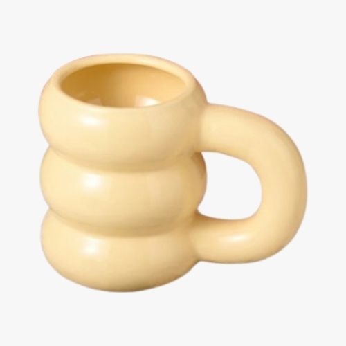 CERAMIC WAVY CUP