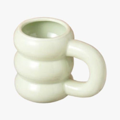 CERAMIC WAVY CUP