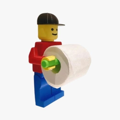 LEGO FIGURE TOILET PAPER HOLDERS