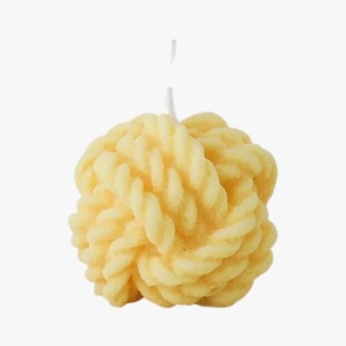 WOOL BALL CANDLES