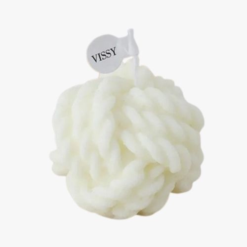 WOOL BALL CANDLES