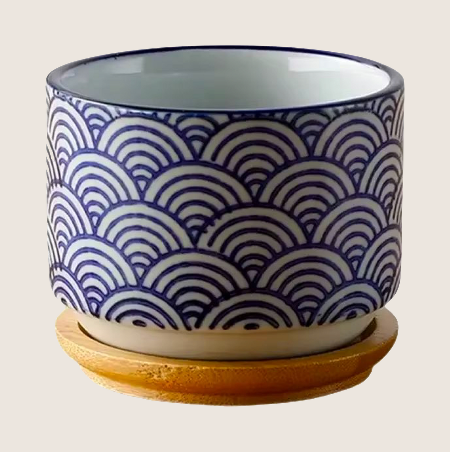 SEIGAIHA JAPANESE MINI POT