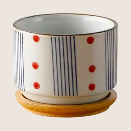 SAKURA KARAKUSA JAPANESE MINI POT