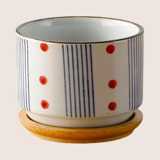 SAKURA KARAKUSA JAPANESE MINI POT