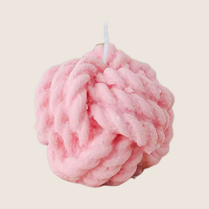 WOOL BALL CANDLES