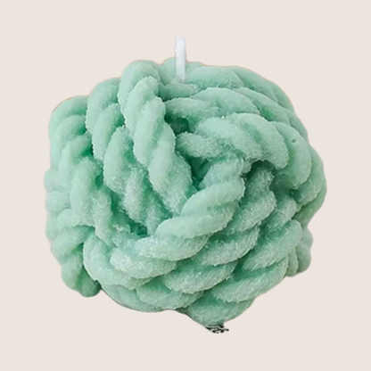 WOOL BALL CANDLES