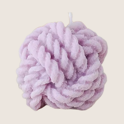 WOOL BALL CANDLES