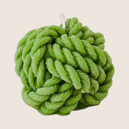 WOOL BALL CANDLES