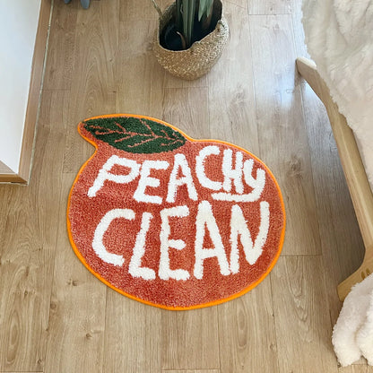 "PEACHY CLEAN" RUG