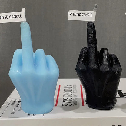 MIDDLE FINGER CANDLES