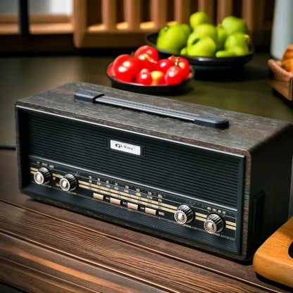 VINTAGE WOODEN SPEAKERS