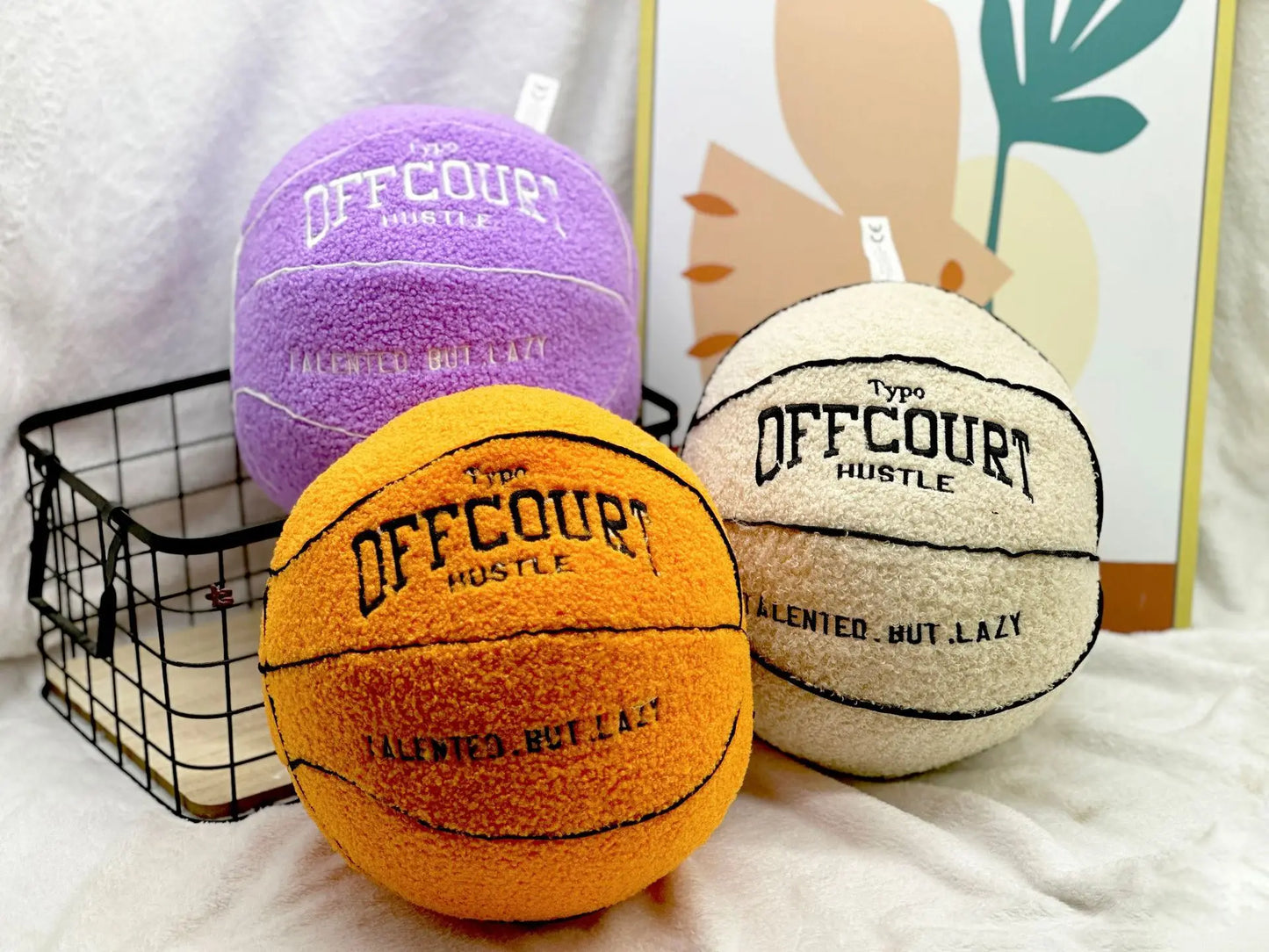 BASKETBALL PILLOWS