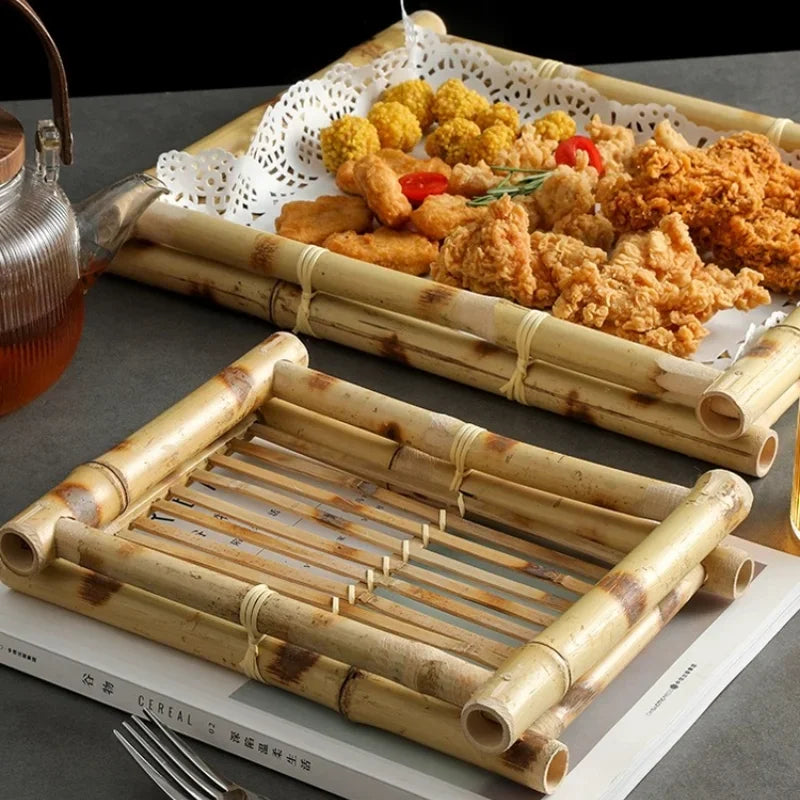 BAMBOO FOOD TRAY