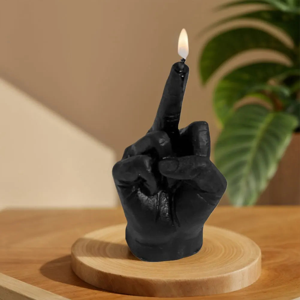 MIDDLE FINGER CANDLES