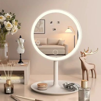 LED ROUND MAKEUP MIRRORS