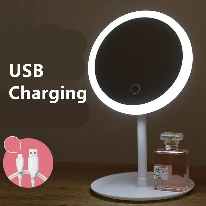 LED ROUND MAKEUP MIRRORS