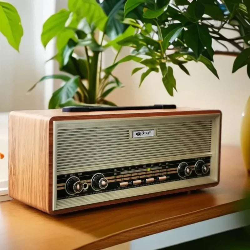 VINTAGE WOODEN SPEAKERS