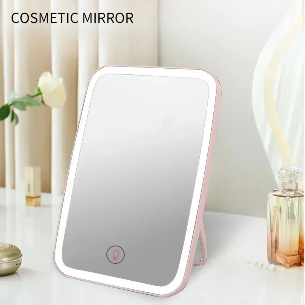 LED SQUARE MAKEUP MIRRORS